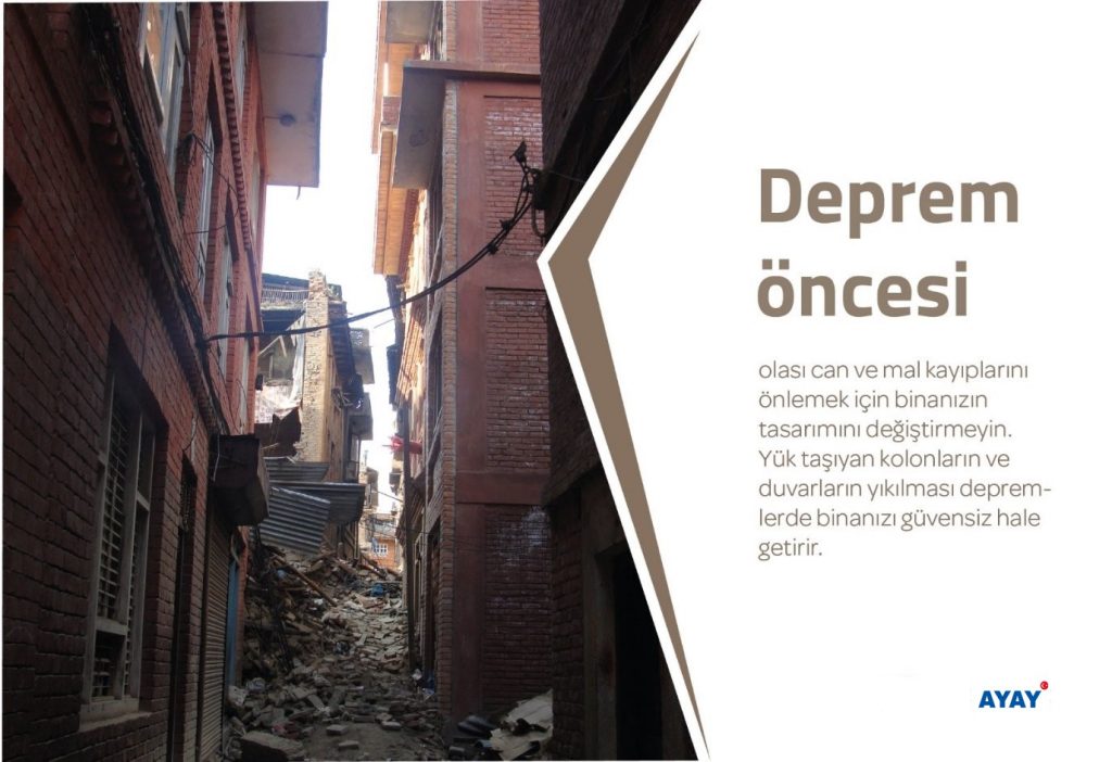 Deprem Öncesi, Anı Ve Sonrası Önlemini Al, Güvende Kal deprem 6