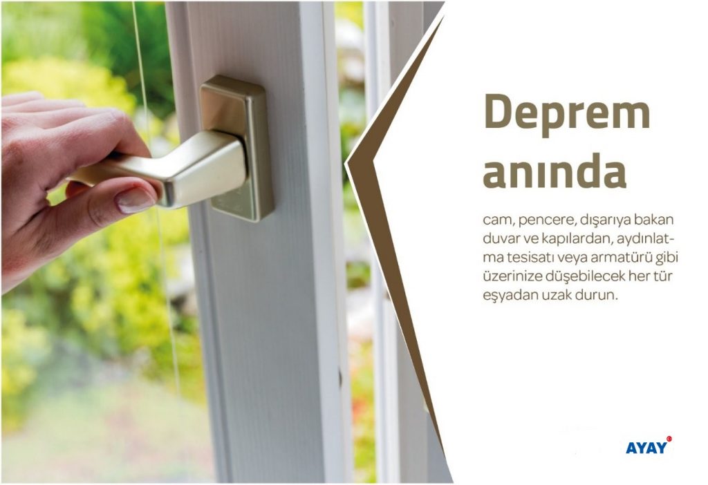 Deprem Öncesi, Anı Ve Sonrası Önlemini Al, Güvende Kal deprem 7